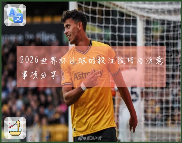 2026世界杯让球的投注技巧与注意事项分享