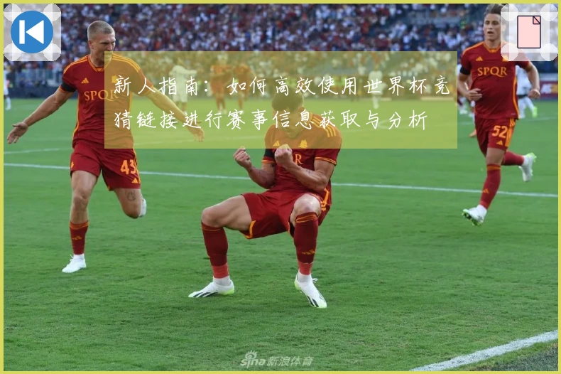 新人指南：如何高效使用世界杯竞猜链接进行赛事信息获取与分析